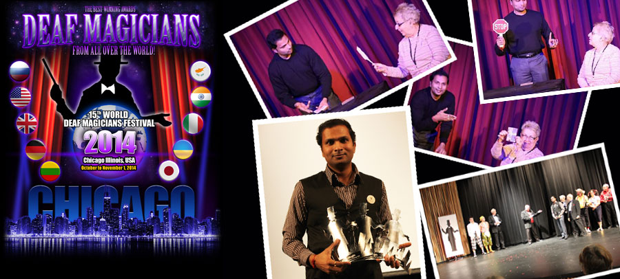 15th World Deaf Magician Festival @ Chicago